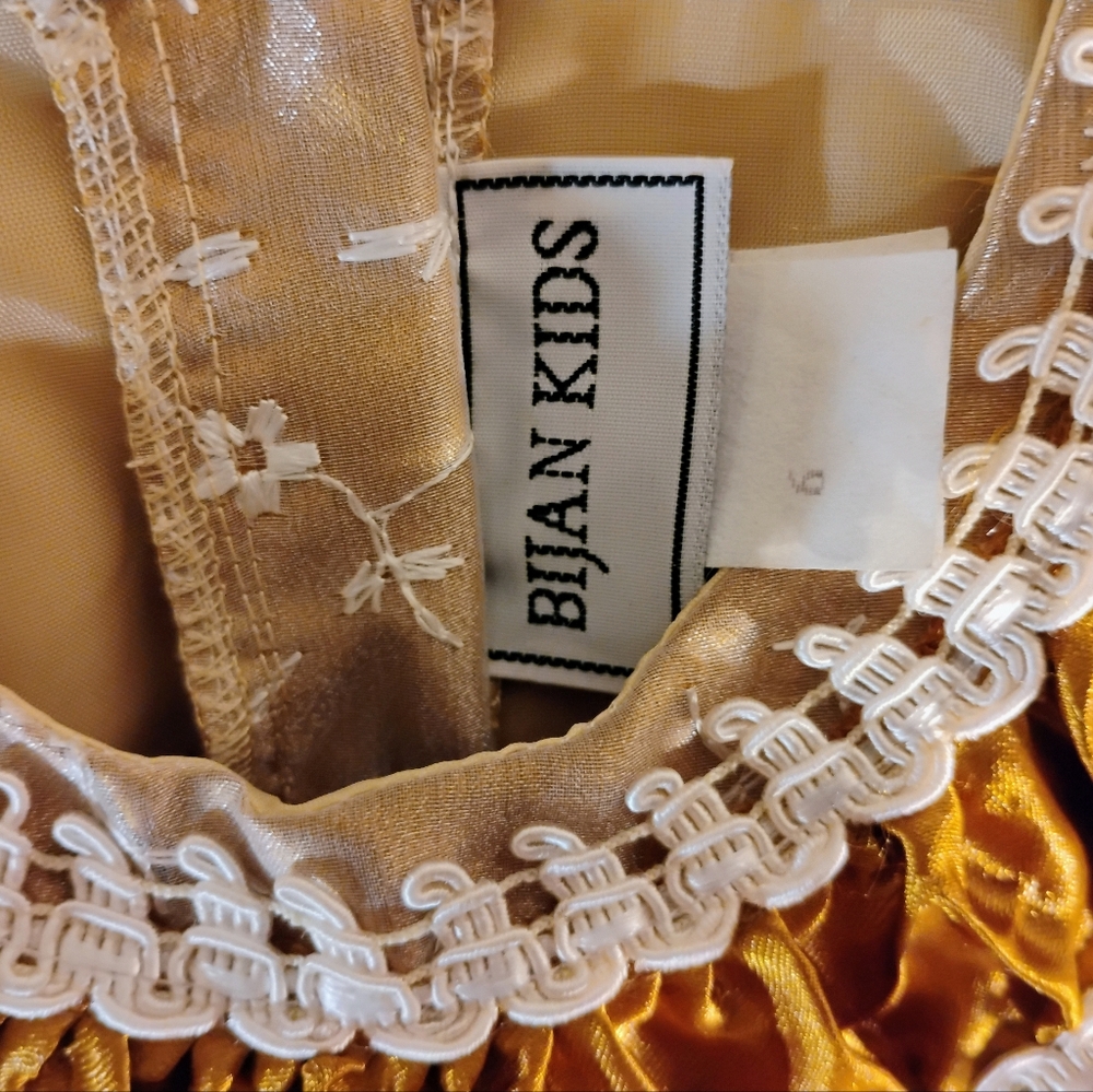 Taffatu Organza Girls Dress
